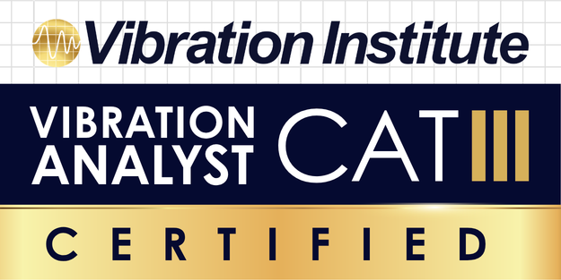 Vibration Institute Certified Category III Analyst - Active
