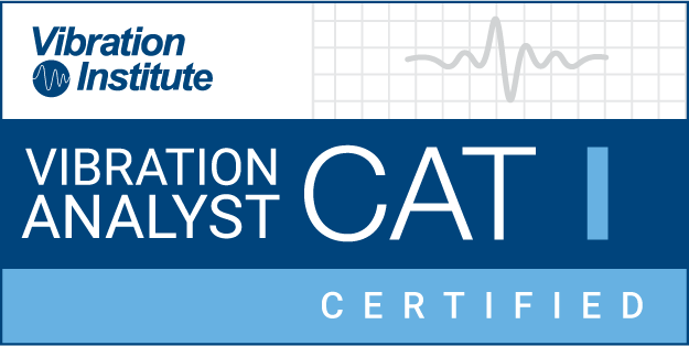 Vibration Institute Certified Category I Analyst - Active
